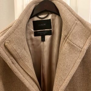 J. Crew Cocoon coat in Italian Stadium-cloth Wool